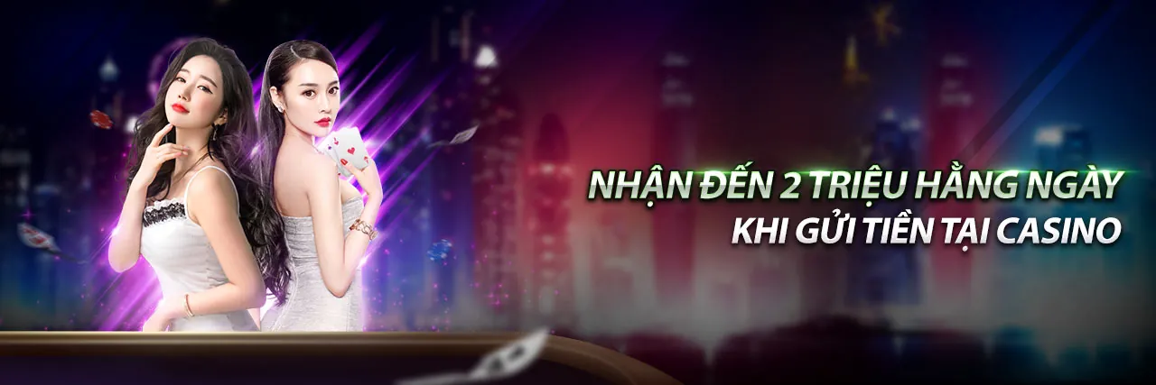 Hình ảnh nền 8us in với trò chơi casino và ánh đèn rực rỡ